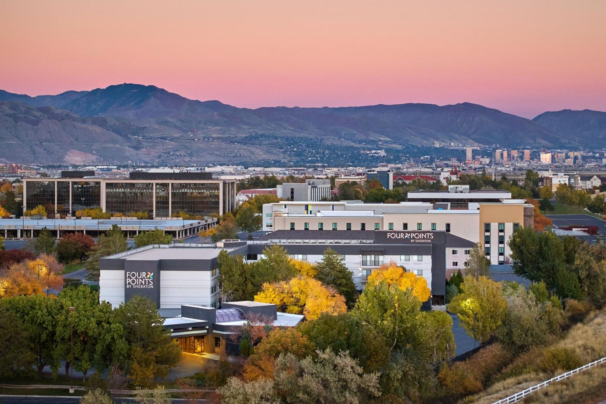 Hotel Four Points Marriott Salt Lake City Airport Exterior foto